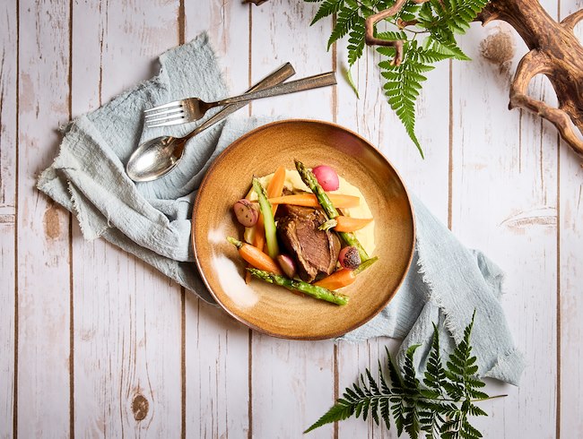 black garlic braised wagyu